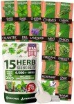 15 Heirloom Culinary Herb Seeds for Gardening