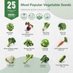 25 Popular Non-GMO Herb Seeds Variety Pack