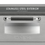 Waring Commercial Waring WPO500 Commercial Single Pizza Oven, 34x34x23.5, Silver