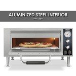Waring Commercial Waring WPO500 Commercial Single Pizza Oven, 34x34x23.5, Silver