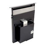 Broan-NuTone 273603 Eclipse Range Hood with Stainless Steel Cover, 500 CFM, 36-Inch Downdraft