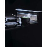 Broan-NuTone 273603 Eclipse Range Hood with Stainless Steel Cover, 500 CFM, 36-Inch Downdraft
