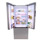 Avanti FFFDS175L3S French Refrigerator with Bottom Freezer 30-Inch Wide​, Frost Free Technology, Large Capacity with Adjustable Shelves, Door Bins & Crisper Drawers, 17.5-Cu.Ft, Stainless Steel