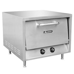 Adcraft PO-18 18" Single Deck Counterop Pizza Oven, Stainless Steel, 240v, NSF