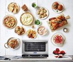 Commercial Electric Convection Oven,COOKRITE CRCC-50 Commercial Medium Electric Countertop Convection Oven Stainless Steel Countertop Ovens Compact Toaster 1/2 Shelves