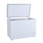 Avanti CF10F0W Chest Freezer with Adjustable Temperature Control, Free-Standing with Single Flip-Up Lid, Manual Defrost with Drain And Removable Baskets Perfect for Homes, Garages, Basements, 10-Cu.Ft