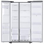SAMSUNG RS27T5561SR 26.7 Cu. Ft. Side-by-Side Refrigerator with 21.5 inch Touch-Screen Family Hub