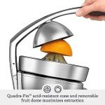 Breville 800CPXL Citrus Press Pro, One Size, Brushed Stainless Steel