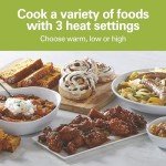 Hamilton Beach Programmable Slow Cooker with Flexible Easy Programming, 5 Cooking Times, Dishwasher-Safe Crock, Lid, 4 Quart, Silver