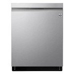 LG LDP6810SS 24" Top Ctrl Dishwasher, 44 dBA, 3rd Rack, TrueSteam, ThinQ