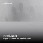 Broan-NuTone F4030SF Inch Fingerprint Resistant, 30", Stainless Finish with PrintGuard Convertible Under-Cabinet Range Hood 230 Max Blower CFM