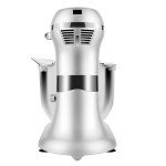 Aifeel Stand Mixer, Mixers Kitchen Electric Stand Mixer with 7.5QT+5.5QT Two Stainless Steel Bowls, Tilt-Head Electric Kitchen Mixer with Dough Hook,Egg Whisk,Flat Beater,Splash Guard (Silver)