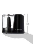 BLACK+DECKER 3-Cup Electric Food Chopper, HC300B, One Touch Pulse, 175W Motor, Stay-Sharp Blade, Dishwasher Safe