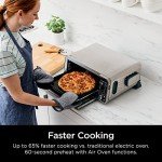 Ninja, Toaster Oven, Air Fryer, Thermometer, Toaster Oven Air Fryer Combo, Stainless Steel, Quick meals, Fries, Frozen Food, Air Fry, Dehydrate, Reheat, 13-in-1, Less Oil, Flip Away Oven, Foodi, SP351