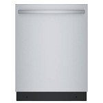 Bosch SGX78B55UC 800 Series 24 inch Top Control Dishwasher - Stainless Steel