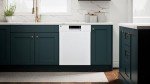 Kenmore 24" Built-In Stainless Steel Tub Dishwasher with SmartWash, Smart Dry, and MoreSpace Adjustable Rack, Energy Star Certified, White