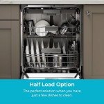Kenmore 24" Built-In Stainless Steel Tub Dishwasher with SmartWash, Smart Dry, and MoreSpace Adjustable Rack, Energy Star Certified, White