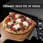 Waring Commercial WPO350 Medium-Duty Double Deck Pizza Ovens for Pizza up to 14" diamater, Ceramic Deck, 240V, 3500W, 6-20 Phase Plug