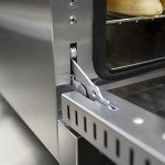 Atosa CookRite CTCO-25 Countertop Electric Convection Oven for Hotel Diner Baking | 15"H x 18 3/4"W x 19 3/4"D | Stainless Steel, Manual Control, 120V, 1440W | (Includes: Water Line Connection Kit)