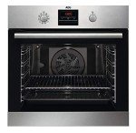 AEG BPS33102ZM Built-in Oven with Pyrolytic Self-Cleaning/Grill Function/Display with Clock/Child Lock