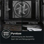 AEG BPS33102ZM Built-in Oven with Pyrolytic Self-Cleaning/Grill Function/Display with Clock/Child Lock