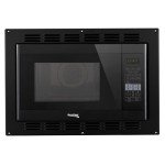 RecPro RV Convection Microwave Black 1.1 Cu. ft | 120V | Microwave | Appliances | Direct Replacement for High Pointe and Greystone