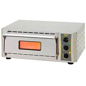Equipex PZ-430S Sodir 26.5" Sodir Single Deck Countertop Pizza Oven, Stainless Steel, 120V