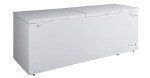 Hamilton Beach HBFRF2129 21 cu ft Double Door LID Garage-Ready Chest Freezer-White, Vinyl-Coated Baskets, Space-Saving Flat Back, Stay-Open, Front-Access Drain, for Storage, Hunting, Large Family