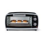 Oster Toaster Oven, 4 Slice, Black (TSSTTVVG01)