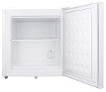 Summit AccuCold FS24L 19" Upright Freezer with 1.4 cu. ft. Capacity, Factory Installed Lock, Manual Defrost, Removable Shelf Removable Shelf and Adjustable Thermostat, in White