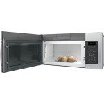 GE JVM6175SKSS 1.7 Cu. Ft. Over-the-Range Sensor Microwave Oven Stainless Steel Bundle with Premium 2 YR CPS Enhanced Protection Pack