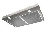 Broan-NuTone BCSD136SS Glacier Range Hood with Light, Exhaust Fan for Under Cabinet, Stainless Steel, 36-inch