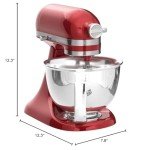 KitchenAid Artisan Mini 3.5 Quart Tilt-Head Stand Mixer - KSM3316X - Empire Red