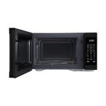SHARP SMC1161KB Oven with Removable 12.4" Carousel Turntable, Cubic Feet, 1000 Watt Countertop Microwave, 1.1 CuFt, Black