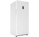 Hamilton Beach HZ8971 17 cu ft Upright Convertible Fridge/Freezer-Frost Free-Reversible Door-Removable Glass Shelves-LED Interior Light, White
