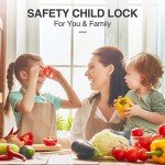 Electric Cooktop 2 Burners,110v Electric Stove Top,ANHANE Infrared Burner 12 Inch Built-in Double Induction Cooktop,20 Temperature,Compatible for All Cookware with Plug