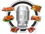 INTSUPERMAI Charcoal Chicken Duck Roaster Grill Oven Cooker BBQ Roast Turkey Kitchen Beijing Roast Duck 2Lb duck once can be roasted 15-18 sets