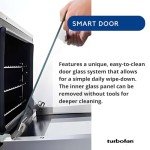 Moffat Turbofan Full Size Countertop Electric Convection Oven, Single Deck, Manual Control, 208v/50/60/1ph