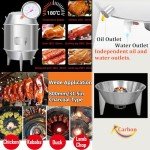 INTSUPERMAI Charcoal Chicken Duck Roaster Grill Oven Cooker BBQ Roast Turkey Kitchen Beijing Roast Duck 2Lb duck once can be roasted 15-18 sets