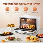 FOTILE ChefCubii 4-in-1 Countertop Convection Steam Oven, Air Fryer, Dehydrator with True Convection Bake, Steam-Bake, Broil, 40 Preset Menu and Steam Self-Clean, 1 CFT