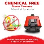 Sargent Steam Cleaner - Heavy Duty Multipurpose Professional Commercial Steam Cleaner - Best for Tile & Grout, Oven & Stove, Floors, Windows, Kitchen, Bathroom, Auto Detailing & More