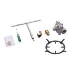 Kyerbaino Gas Cooktop 30 Inch, Built-in 5 Burners Gas Stovetop Stainless Steel LPG/NG Convertible Gas Stove Dual Fuel Sealed Gas Cooktop