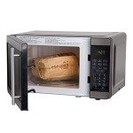 Avanti MT7V3S Microwave Oven 700-Watts Compact with 6 Pre Cooking Settings, Speed Defrost, Electronic Control Panel and Glass Turntable, 0.7-Cu.Ft, Metallic