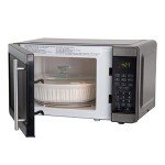 Avanti MT7V3S Microwave Oven 700-Watts Compact with 6 Pre Cooking Settings, Speed Defrost, Electronic Control Panel and Glass Turntable, 0.7-Cu.Ft, Metallic