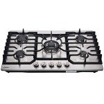 30-inch 5-Burner Built-in Gas Cooktop with Stainless Steel & Cast Iron Grates - LW5S01A (LPG/NG Convertible)