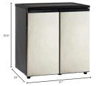 Avanti RMS551SS 5.5 Cf Refrigerator Freezer