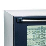 BroilKing POV-003 1450 Watt Quarter Size Commercial Countertop Convection Oven with (3) Shelves (1) Sheet Pan for Restaurant Deli | 1.34 Cu Ft | 15-3/4"H x 19"W x 21-1/2"D, Stainless Steel, 120v, NSF