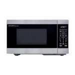 SHARP ZSMC0962KS Countertop Microwave Oven with Removable 10.6" Carousel Turntable, 0.9 Cubic Feet, 900 Watt CuFt, Stainless Steel