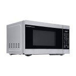 SHARP ZSMC0962KS Countertop Microwave Oven with Removable 10.6" Carousel Turntable, 0.9 Cubic Feet, 900 Watt CuFt, Stainless Steel