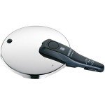 WMF Perfect Pressure Cooker 4.5L with Insert Ø 22 cm Made in Germany Inside Scale Cromargan® Stainless Steel Suitable for Induction Hobs